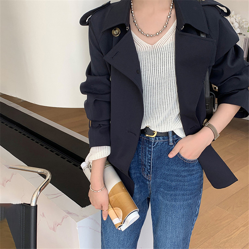 トレンチコート レディース ジャケット アウター コート ボタンダウン 秋コーデ オフィス 冬 秋服 カジュアル 通勤 春秋 細身 ロング丈