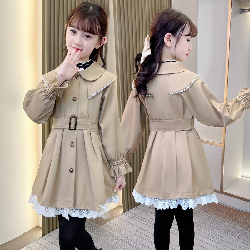 韓国子供服 キッズ コート 女の子 春秋 アウター 可愛い 防風 キッズ ジャケット 子供コート こども服 トップス ジップアップ こどもアウトドア ジュニア