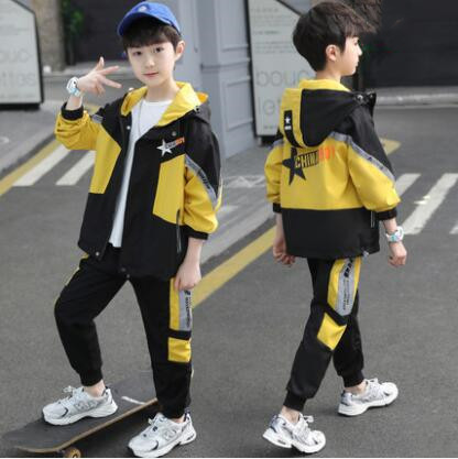 子供セットアップ 男の子 ジャージ 長袖 春 スウェット おしゃれ 韓国子供服 通学着 キッズダンス衣装 長ズボン スポーツウェア トレーナー