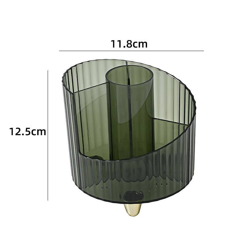ペン立て ペンスタンド 多機能ペン立て 化粧ブラシ収納 高級 大容量 机上用品 事務 鉛筆立て 化粧台収納