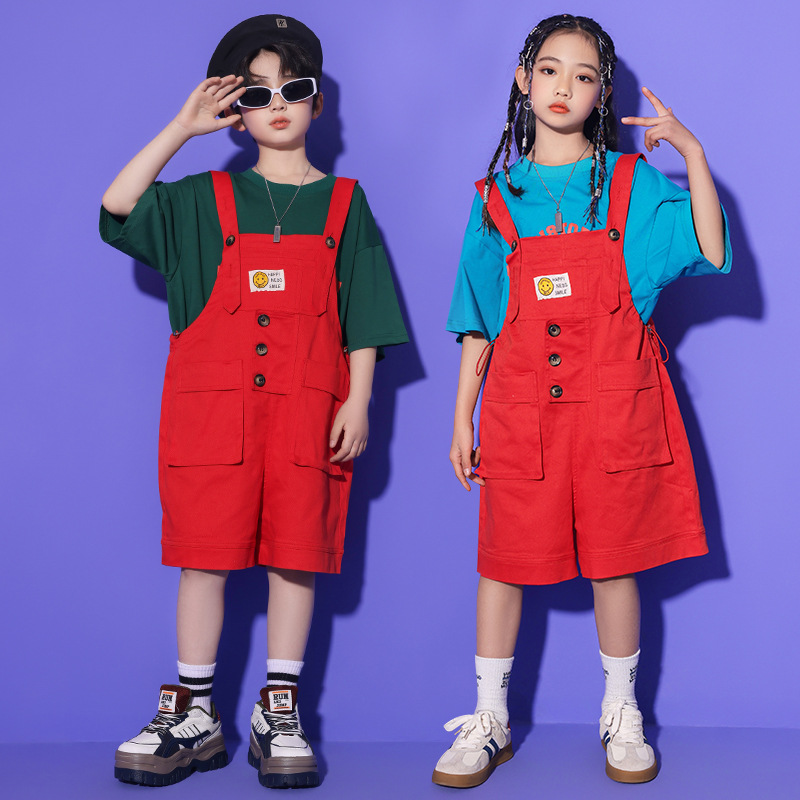 ダンス衣装 キッズ HIPHOP ヒップホップ ダンスウェア 男の子 かっこいい おしゃれ 女の子 韓国 可愛い 発表会 パンツ 団体服 練習着 ブレザー