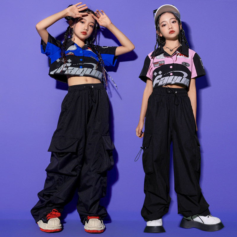 ダンス衣装 キッズ HIPHOP ヒップホップ ダンスウェア 男の子 女の子 発表会 可愛い かっこいい 練習着 韓国 おしゃれ 団体服 パンツ ブレザー