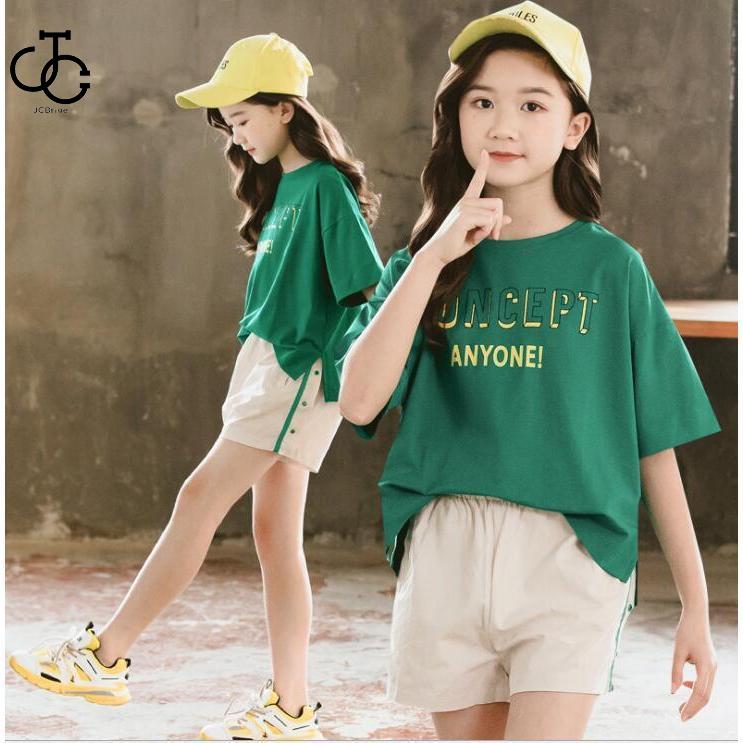 子供服 ジャージ セットアップ 半袖Tシャツ ショットパンツ 2点セット 夏 可愛い 通学 運動着 キッズ お出かけ 普段着