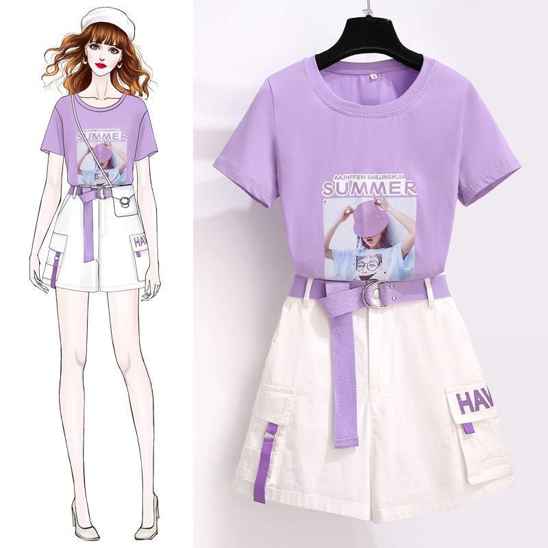 セットアップ 子供服セットアッ プ キッズ 女の子Tシャツ ショ 袖 おし ットパンツ可愛いシンプル 半 上下セット お出かけ ゃれ 夏 通学着 普段着